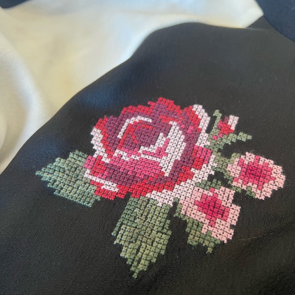 Cupcakes & Cashmere Embroidered Bomber - Picture 3 of 5